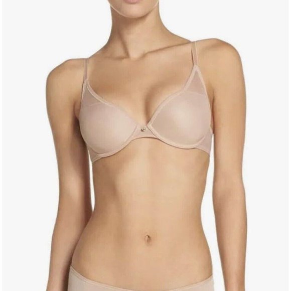 NATORI Womens Highlight Contour Underwire Bra - CAFE 32DD — 711149. - Picture 2 of 3
